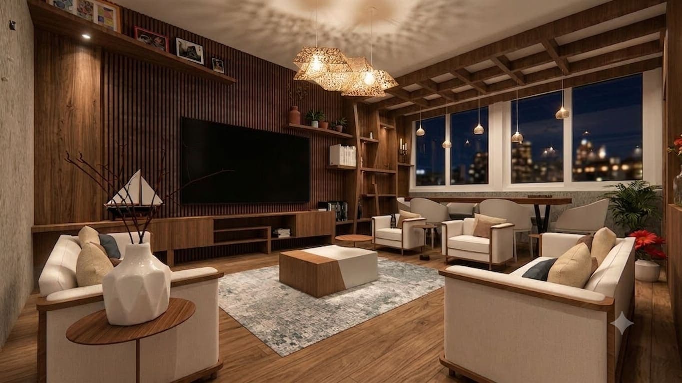 Doğal Dokuların Modern Dengesi: Abdullah Bey Evi İç Mekan Tasarımı — İç Mimarlık & Dekorasyon — kapak görseli